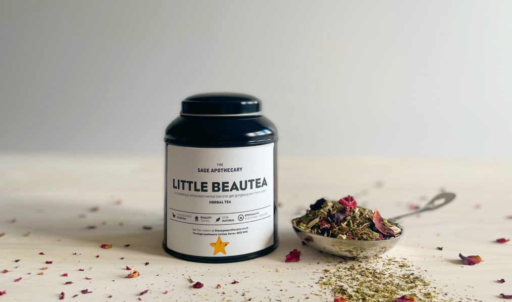 The Sage Apothecary Little Beautea Herbal Tea Caddy